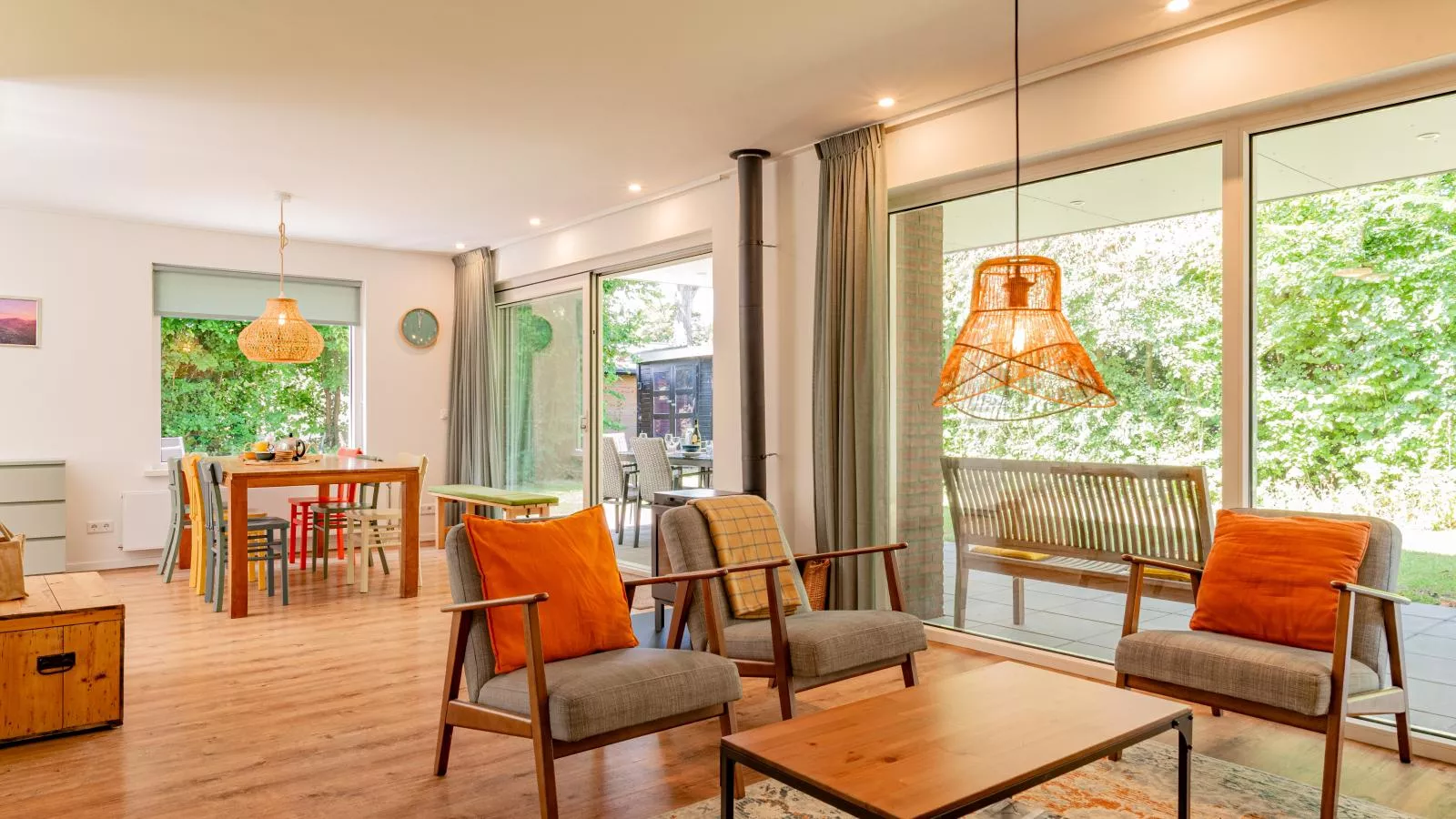 Zilte Duinvilla - Living room