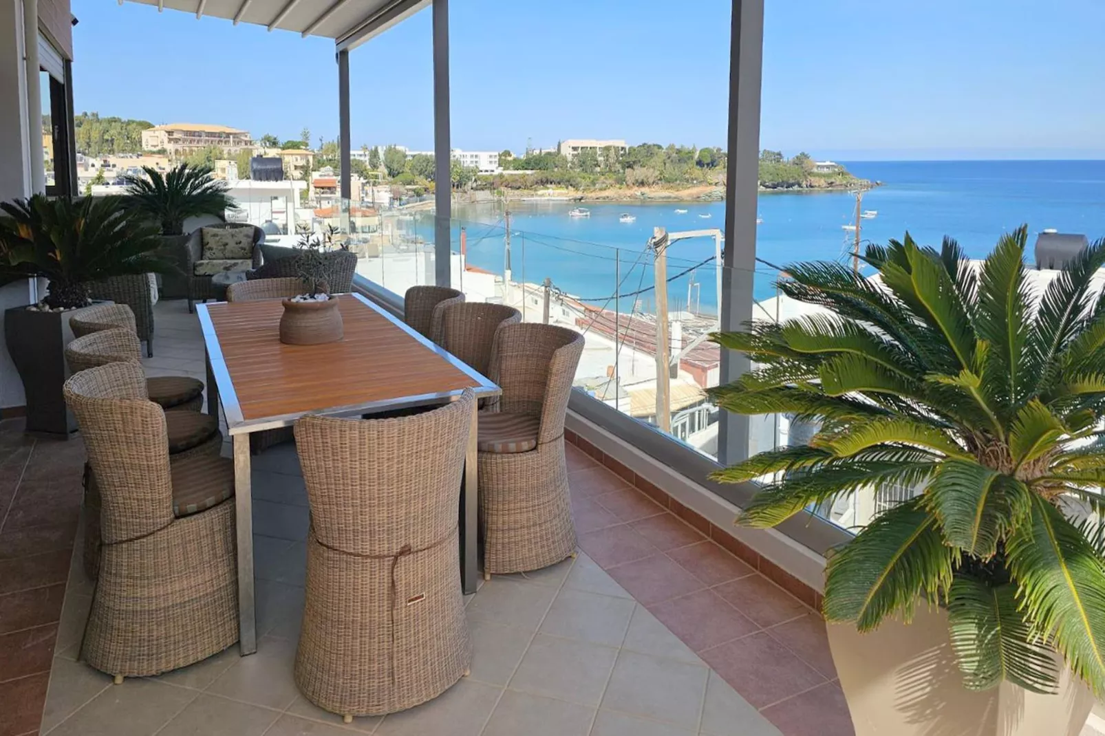 Sea Luxury Living Villa - Terrasse/Balkon