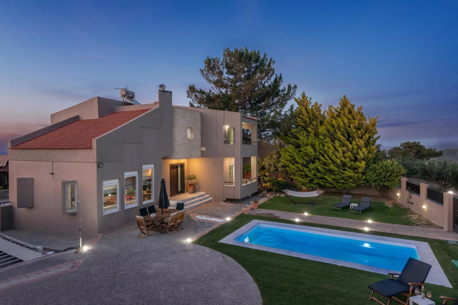 Villa Greenera - Exterior in summer