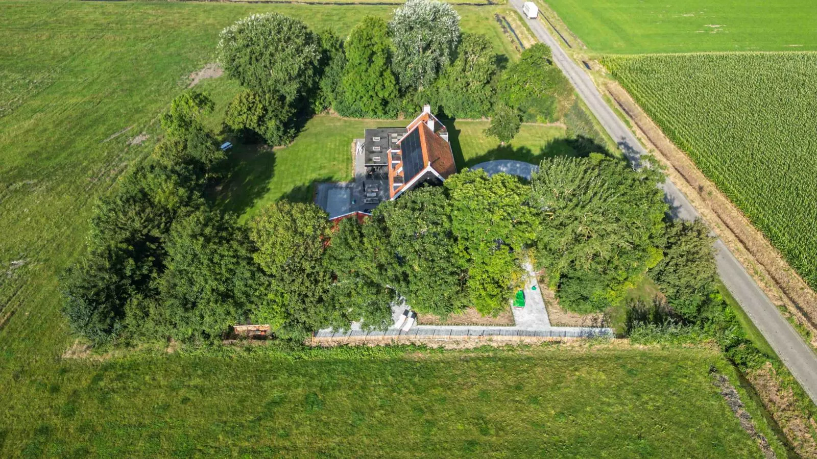 Zonnestek - Areas within 1km in summer