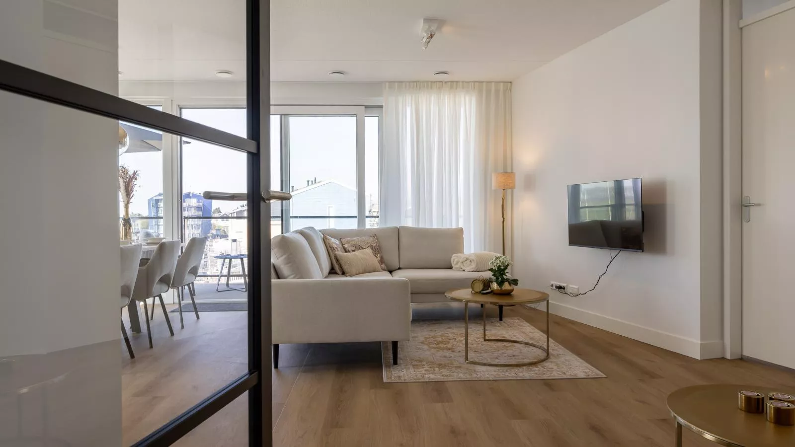 Marina Spa View Kortgene - Living room