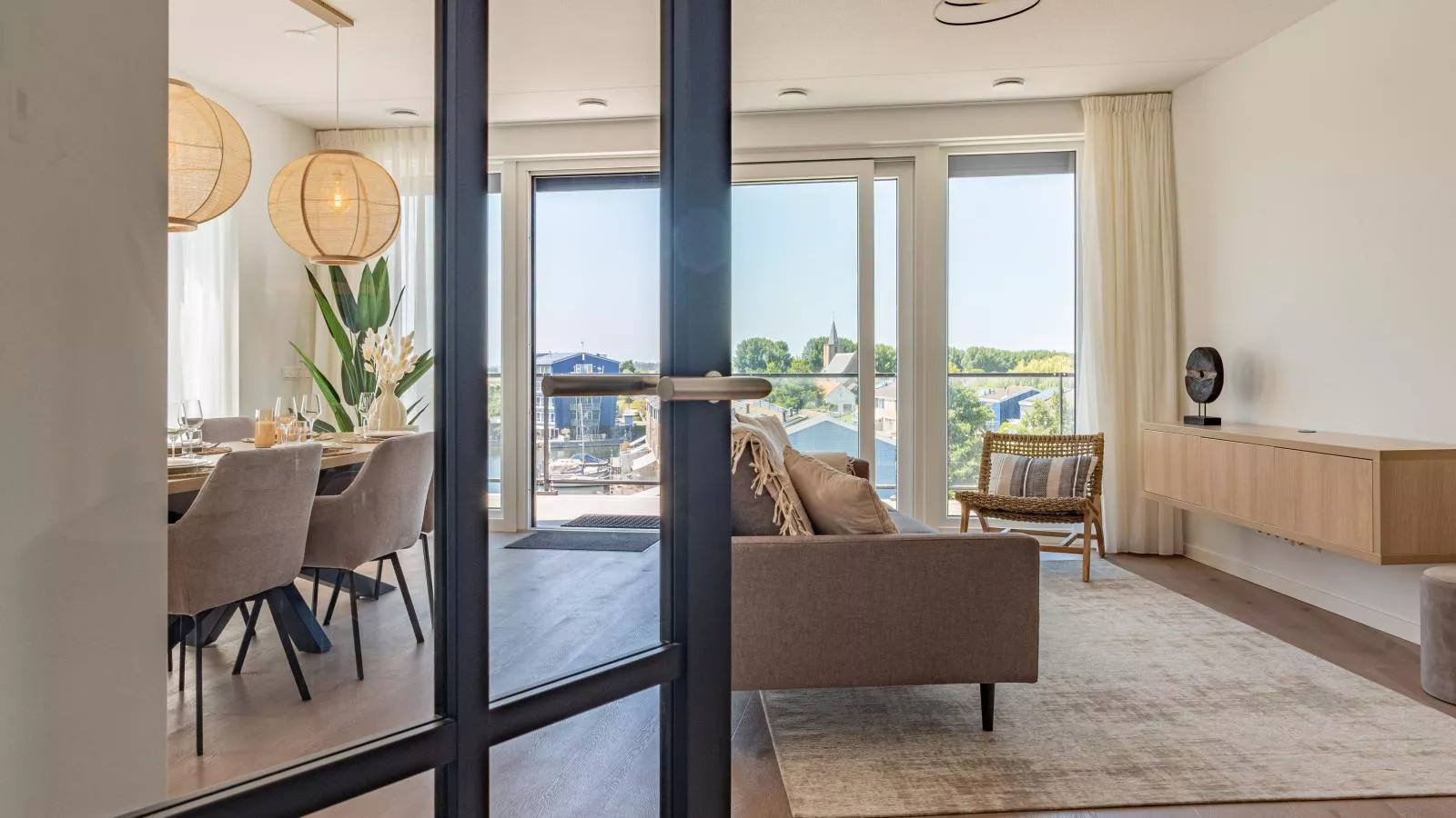 Marina Penthouse Kortgene - Living room