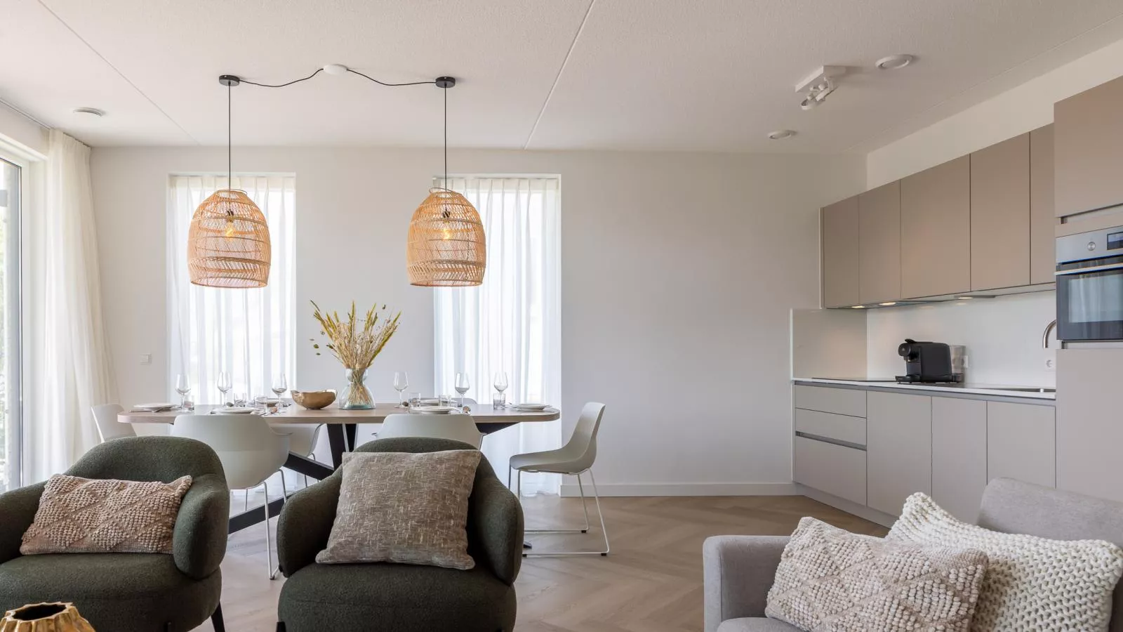 Marina House Kortgene - Living room