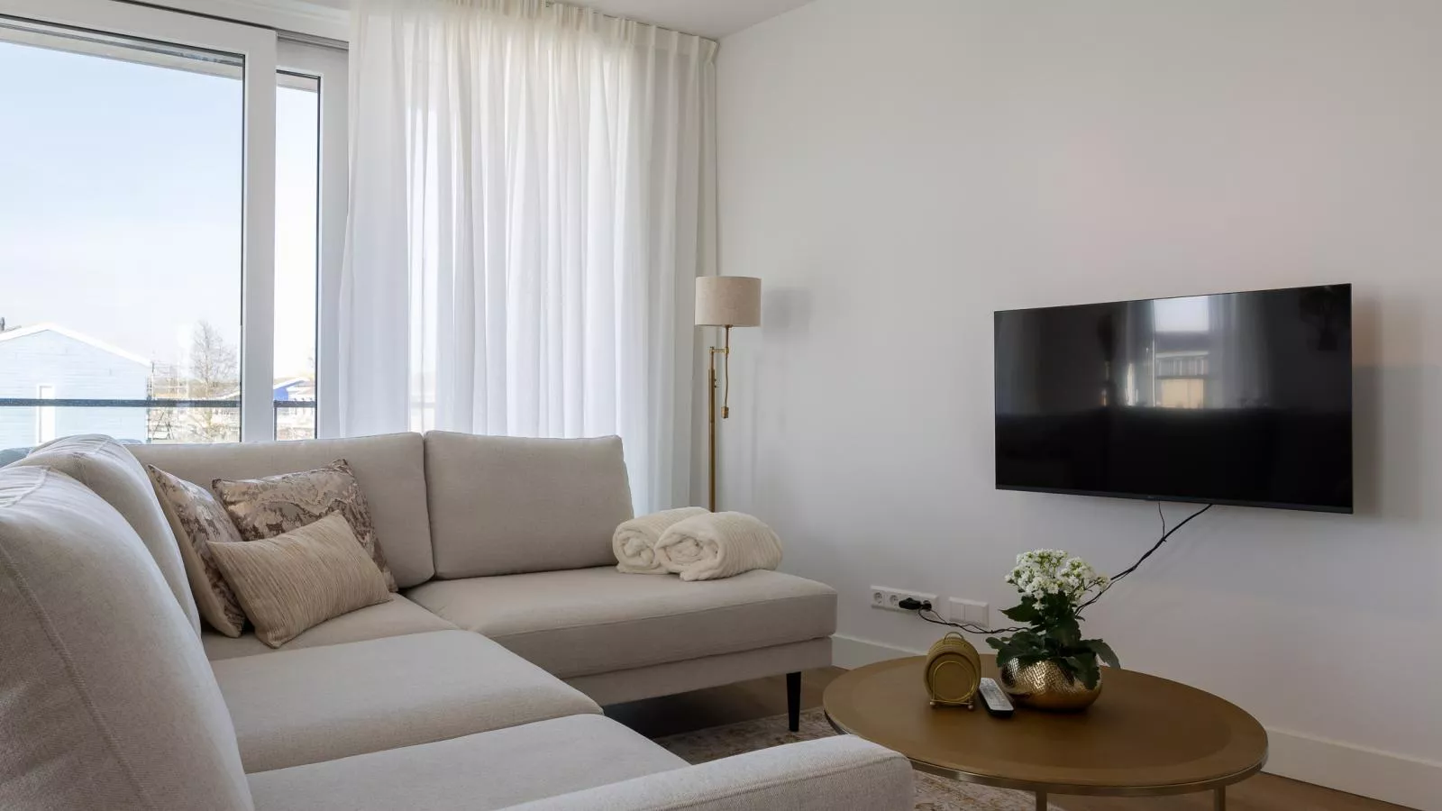 Marina Spa View Kortgene - Living room