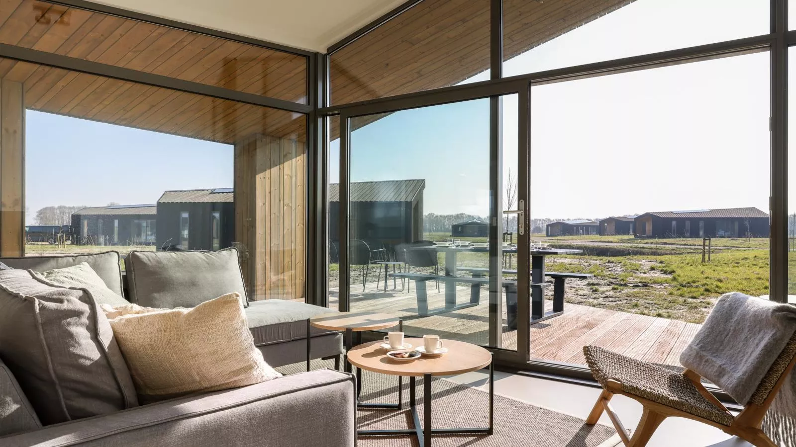 Natuurhuis Avondpolder - Wohnzimmer