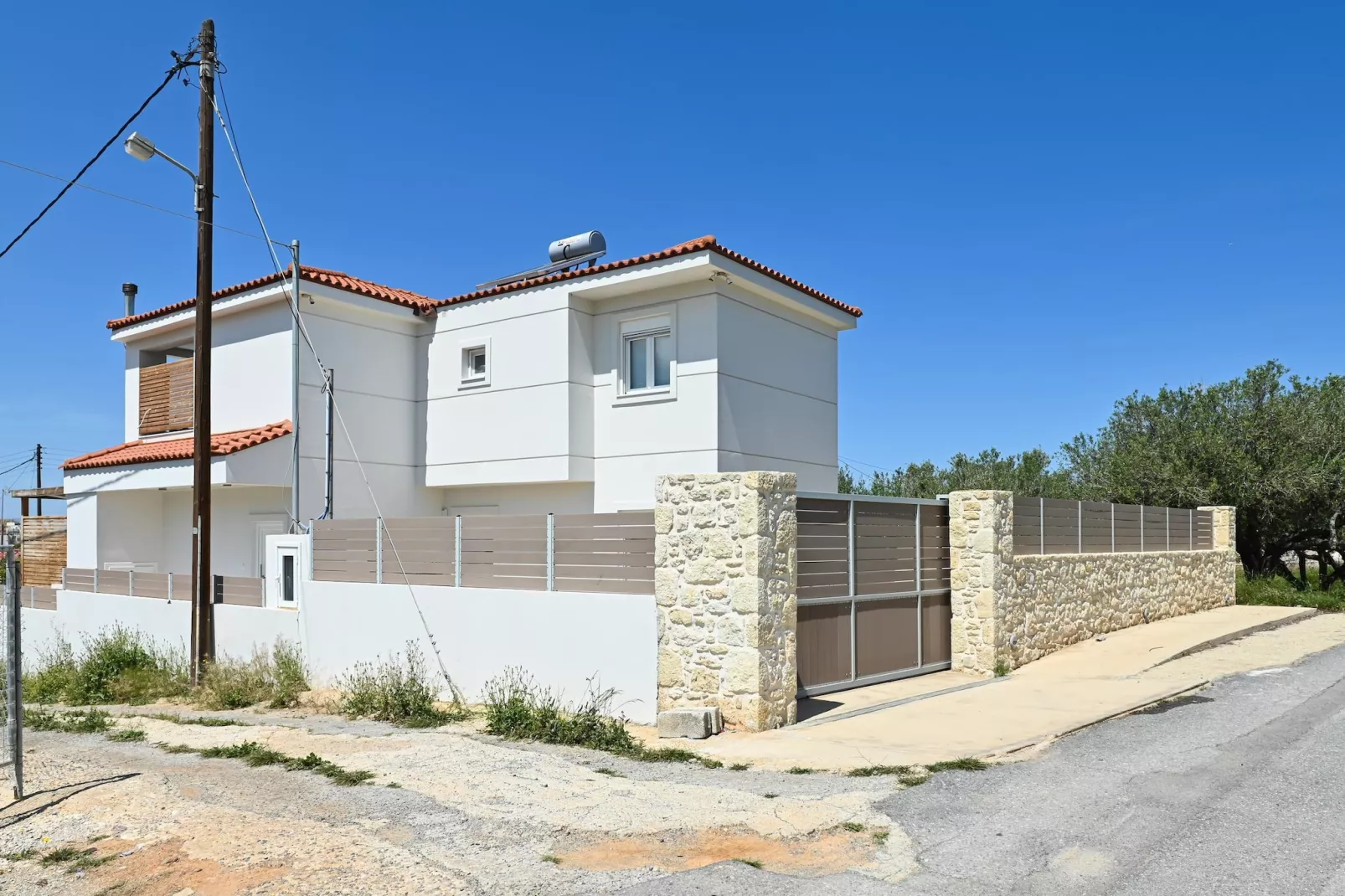 Seaview Villa Marije - Exterior in summer