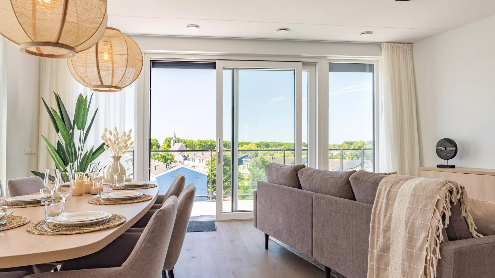 Marina Penthouse Kortgene - Living room