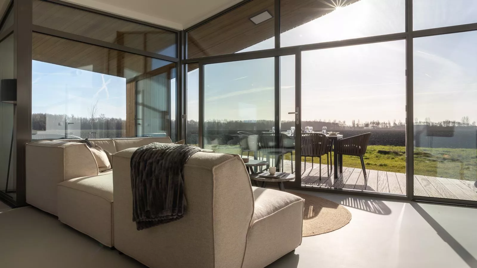 Natuurhuis Windakker - Vue d'été