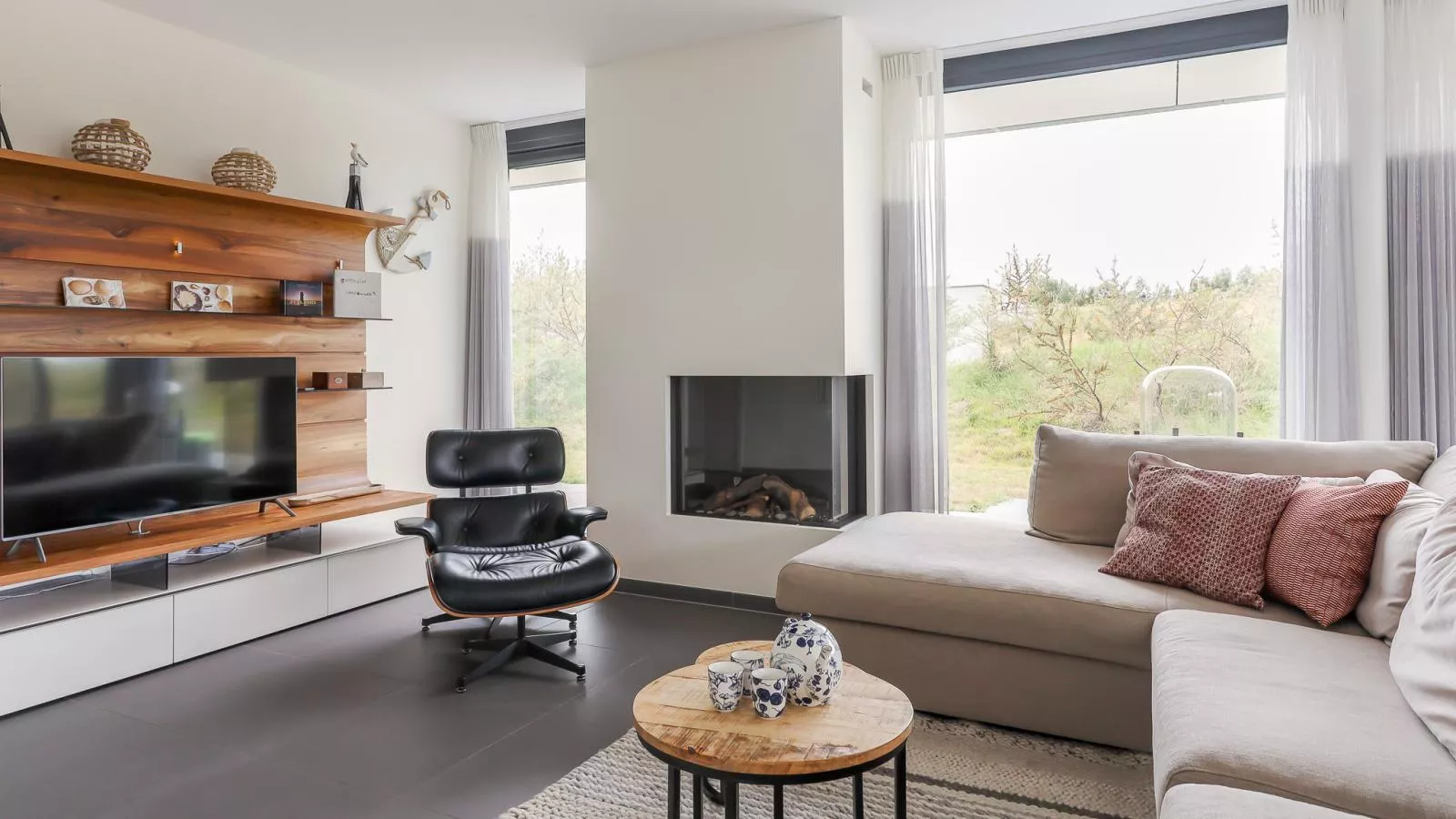 Duinvallei Lodge Zeeland - Living room