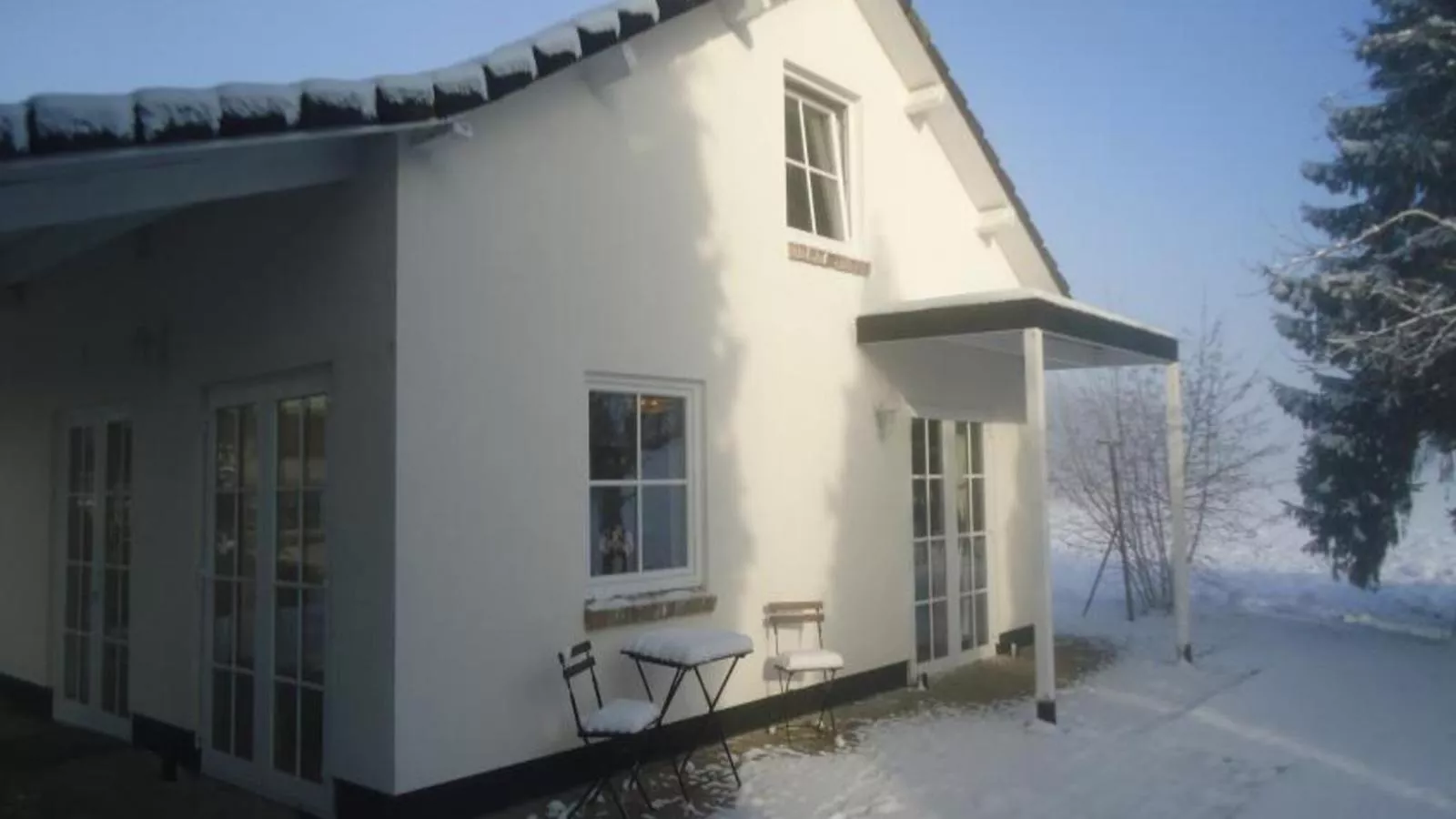 Spijk vakantiehuis - Extérieur hiver