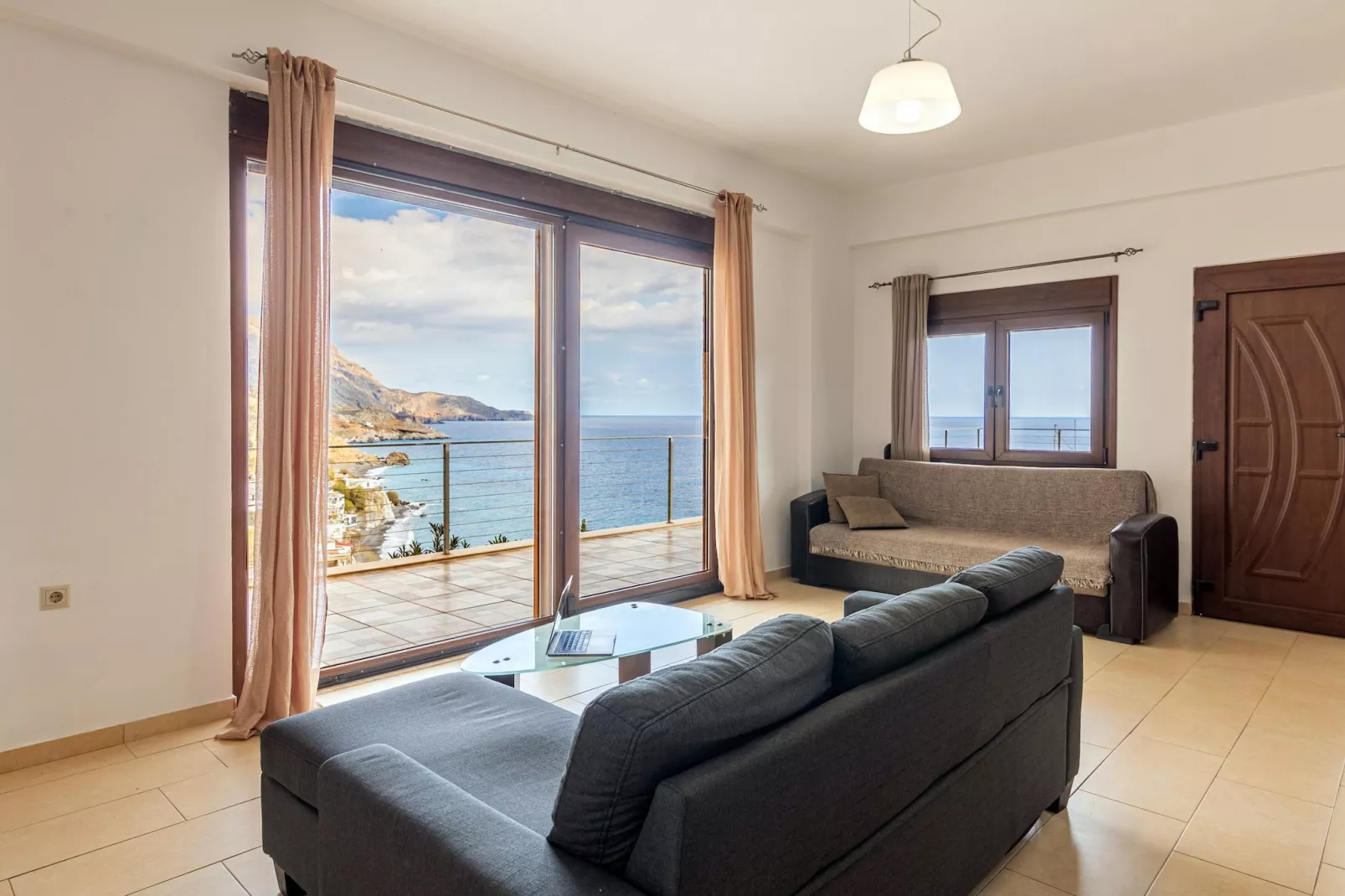 Sea View Villa Emmanuela - Living room