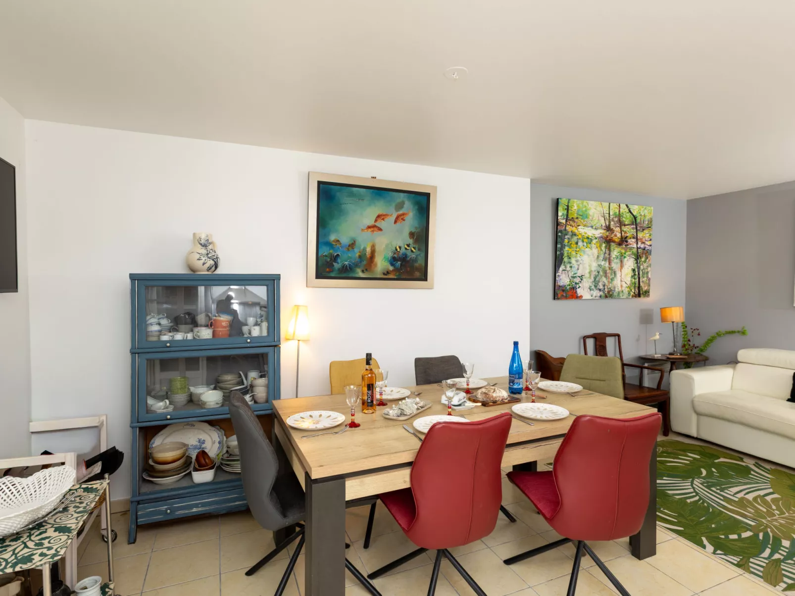 Les Orchidées - Drinnen