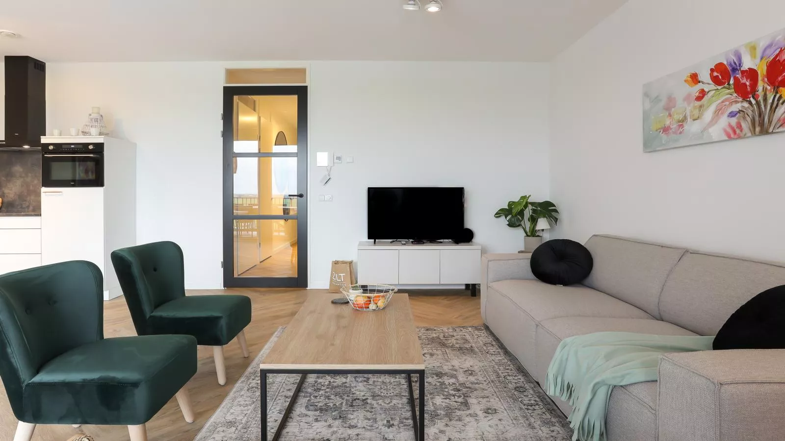 Zilte Haven - Living room