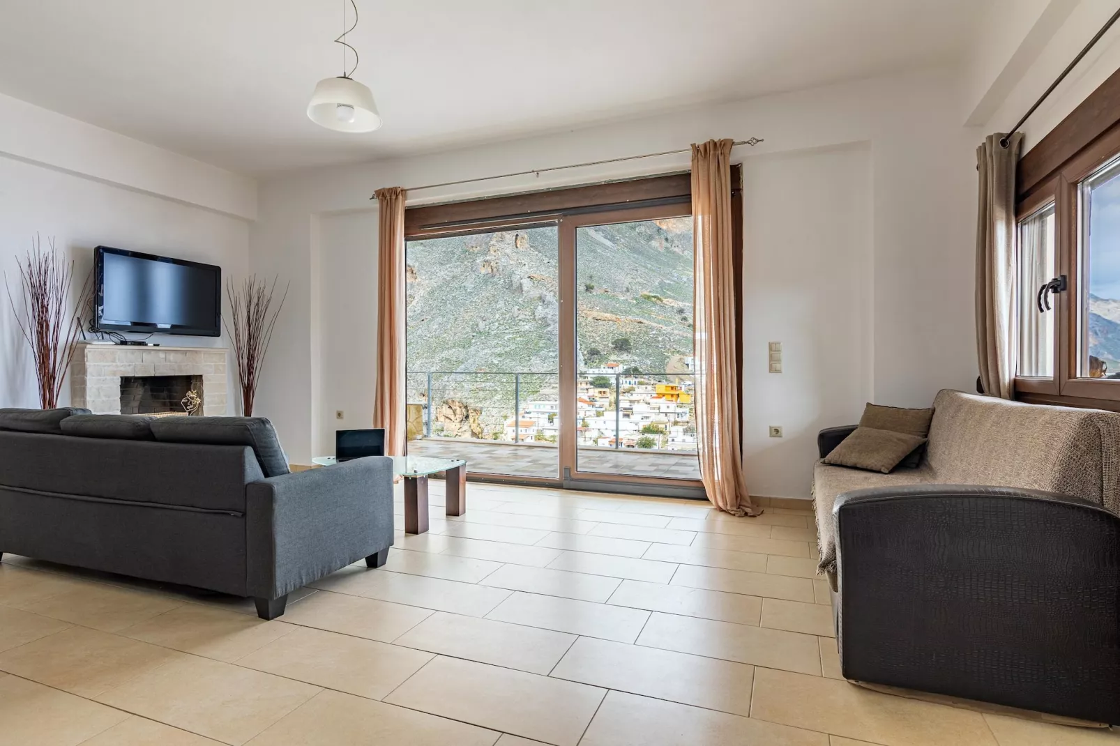 Sea View Villa Emmanuela - Living room