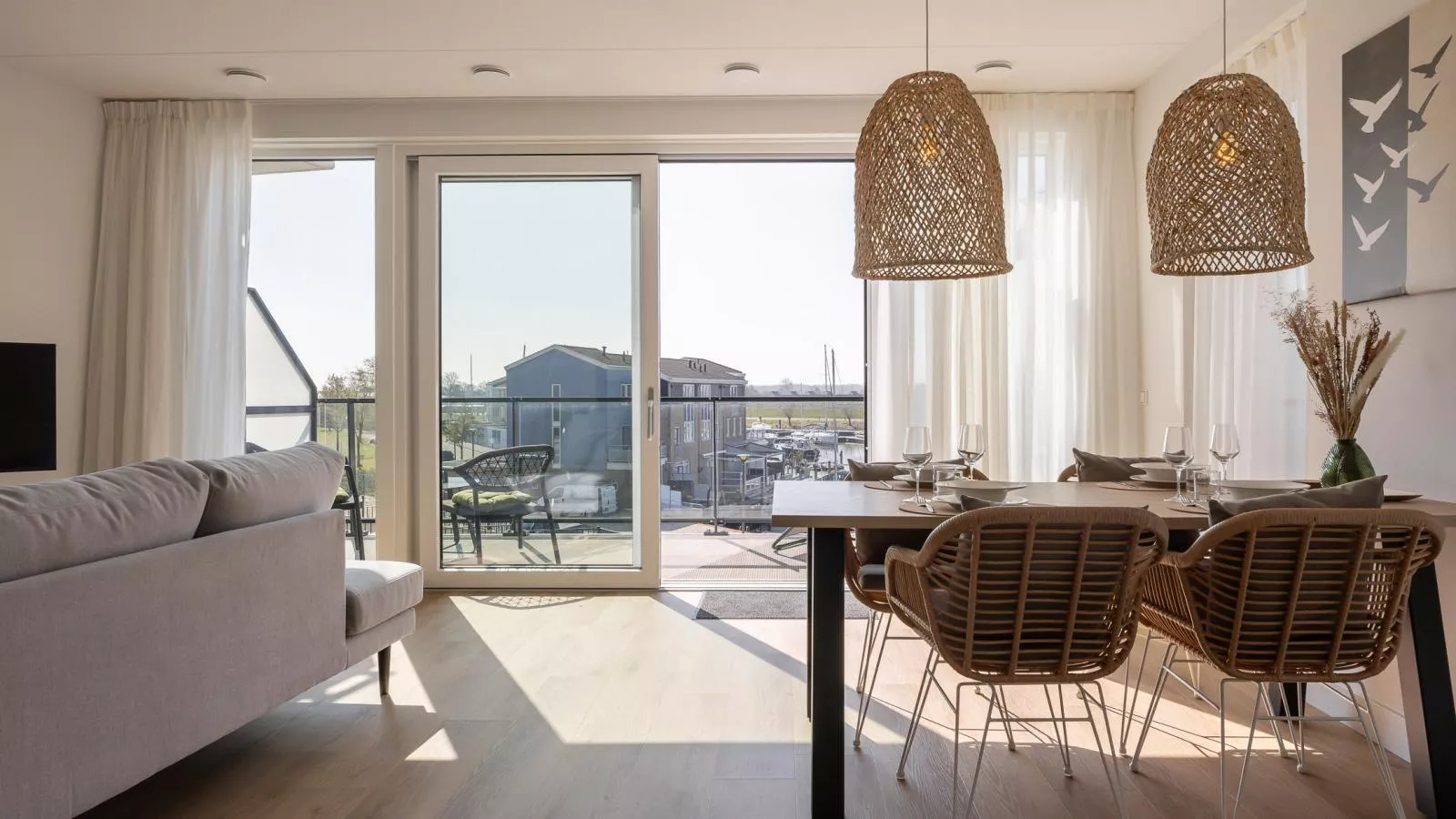 Panorama Appartement Kortgene - Salon