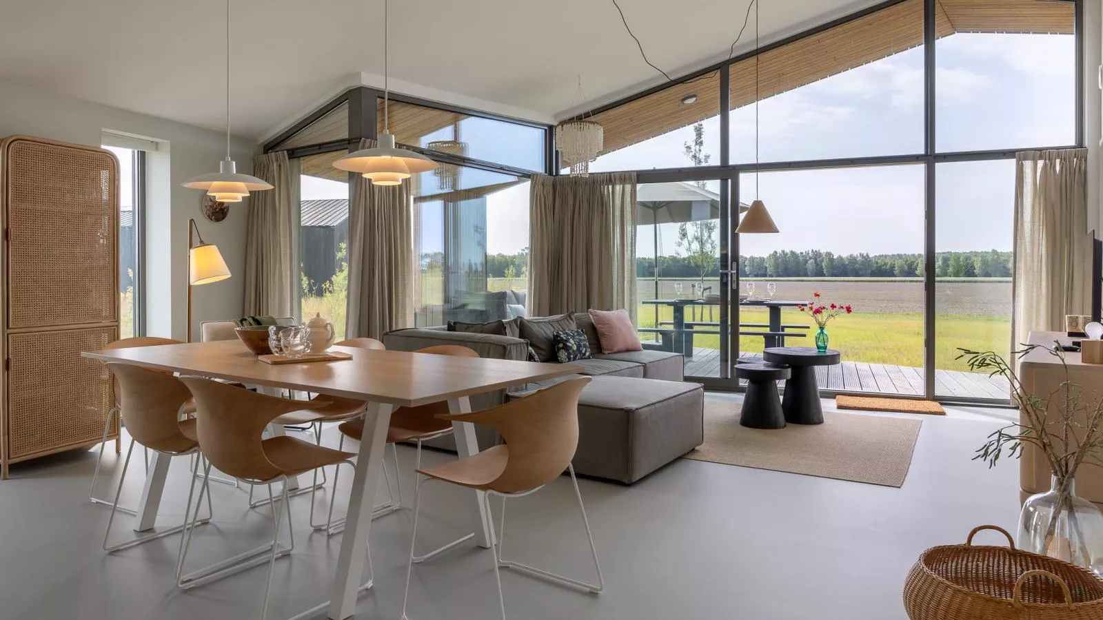 Natuurhuis Kreekrand - Wohnzimmer