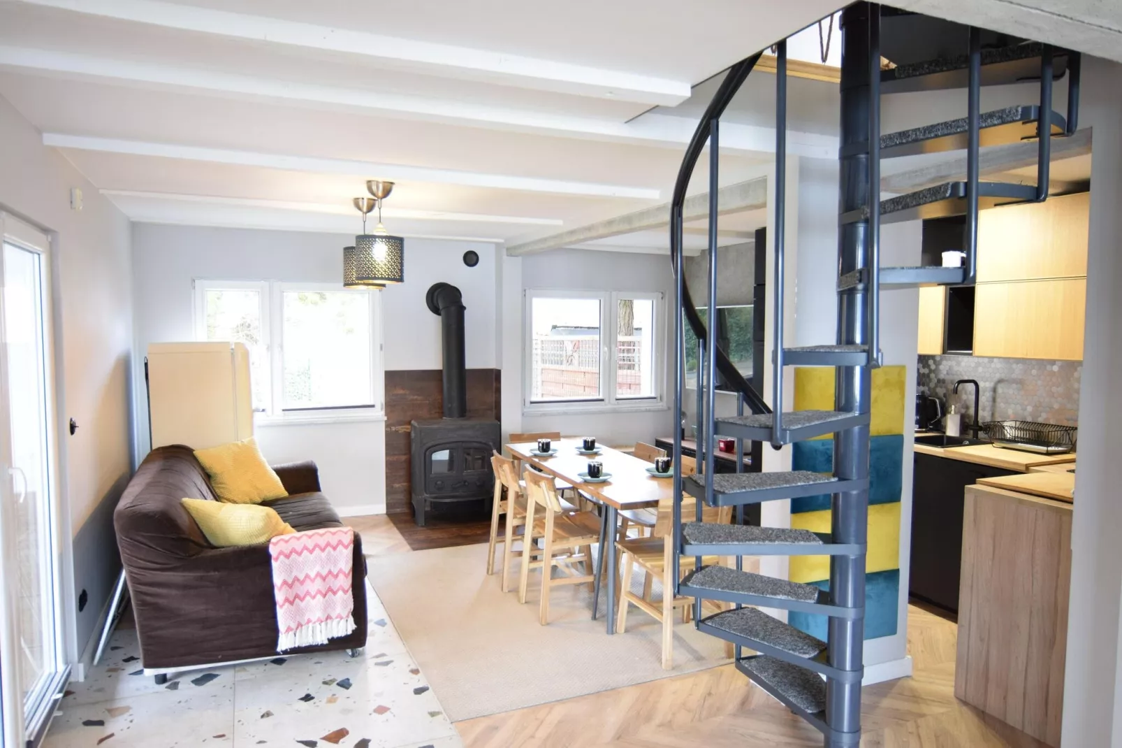 Semi detached house Stare Czaple-Living room