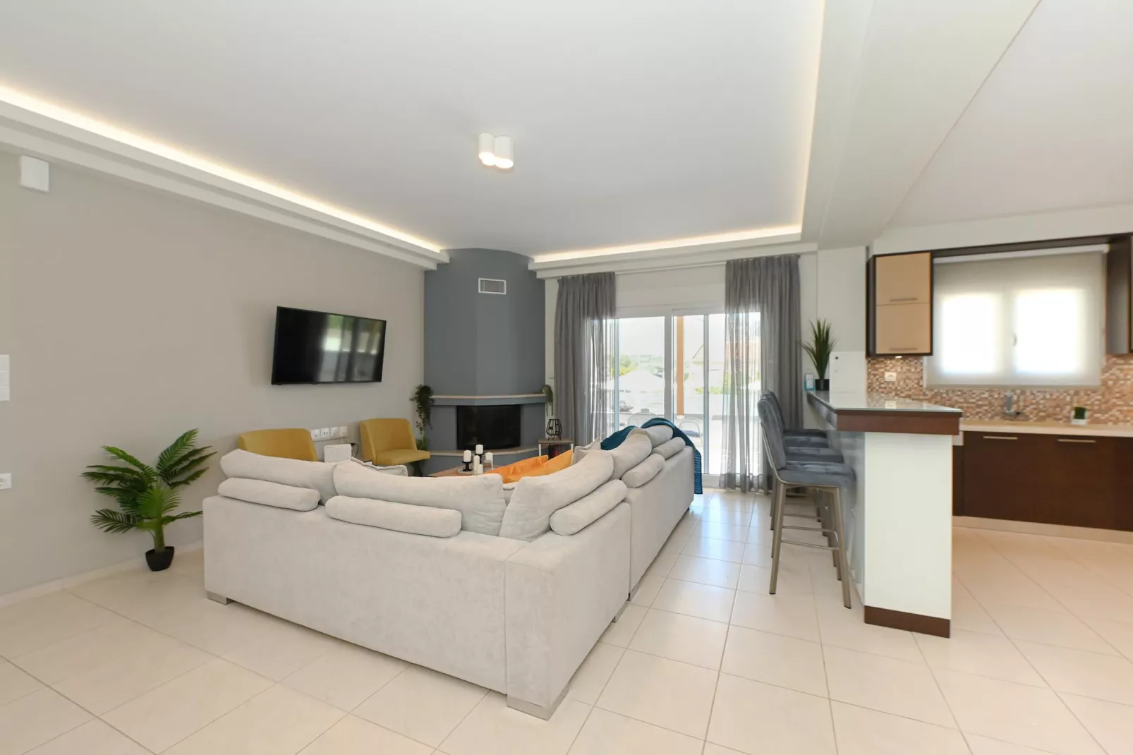 Seaview Villa Marije - Living room