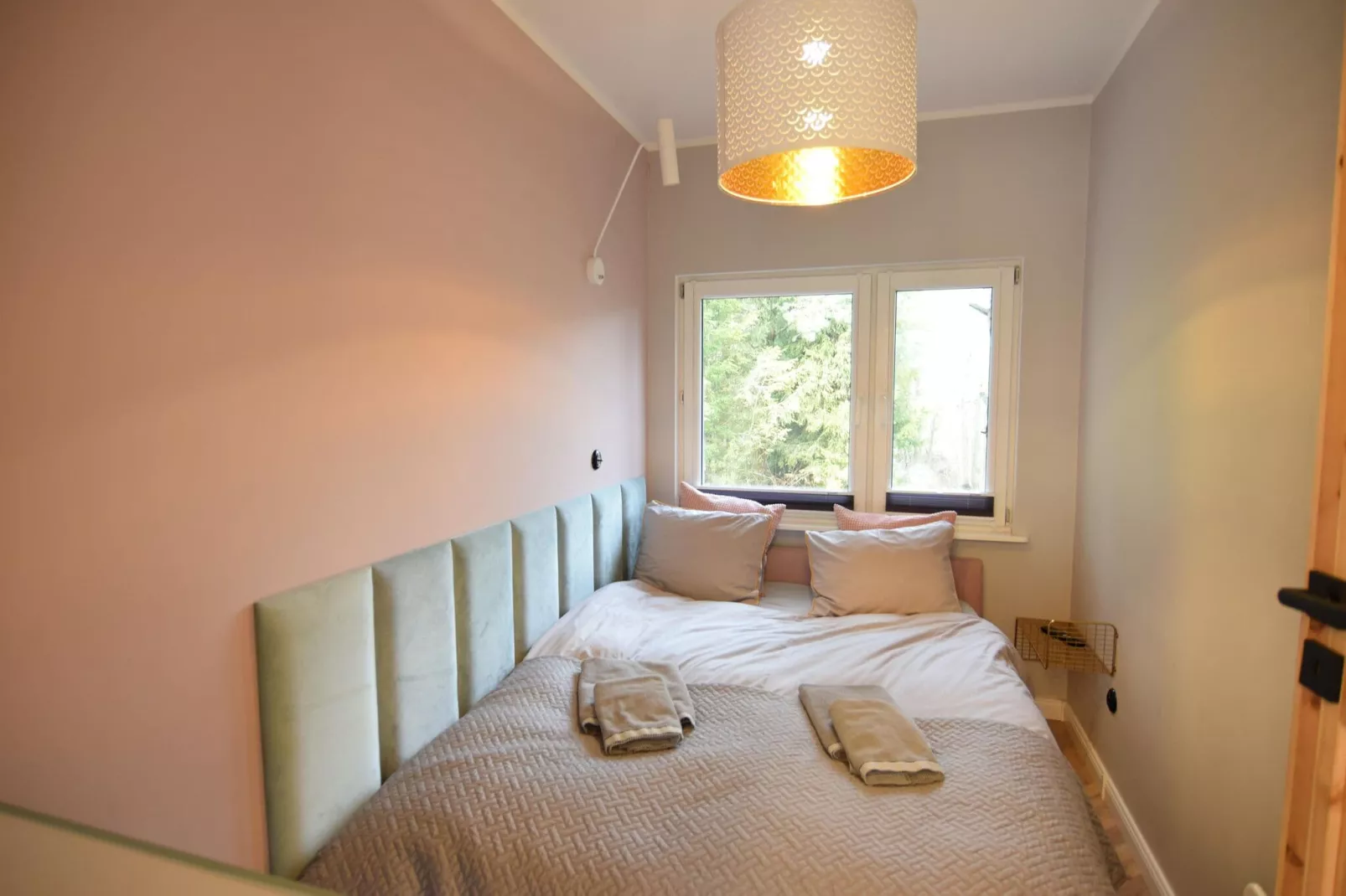 Semi detached house Stare Czaple-Bedroom