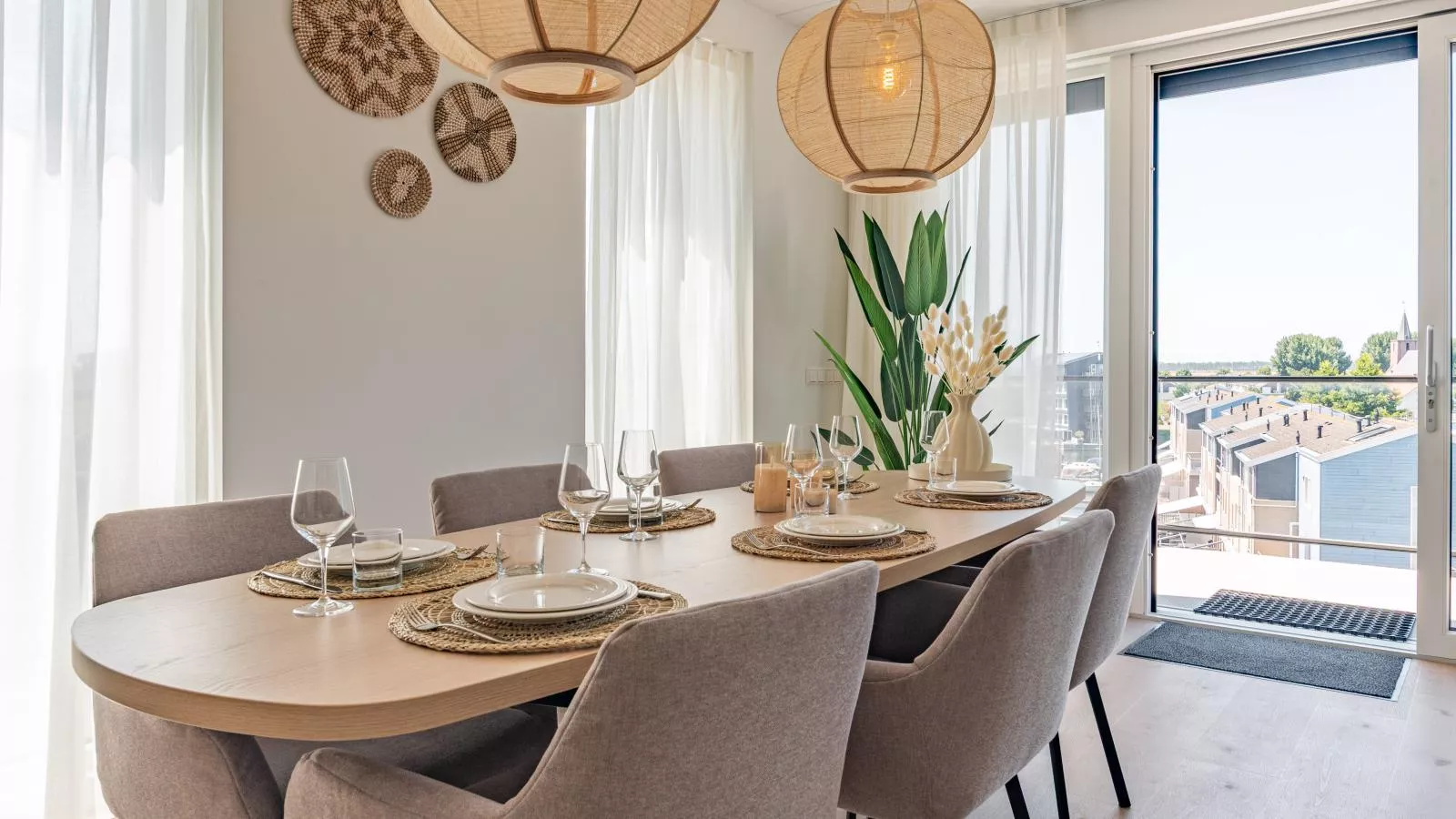 Marina Penthouse Kortgene - Dining room