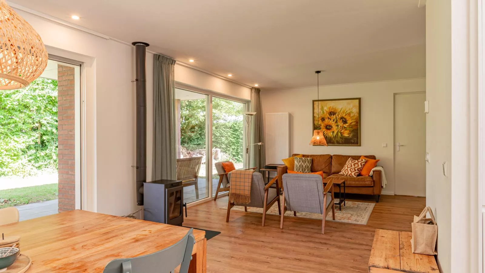 Zilte Duinvilla - Living room