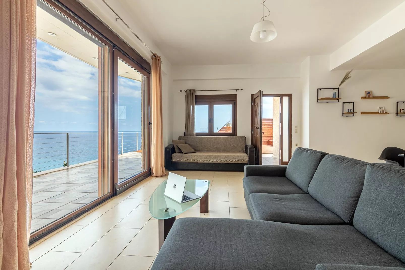 Sea View Villa Emmanuela - Living room