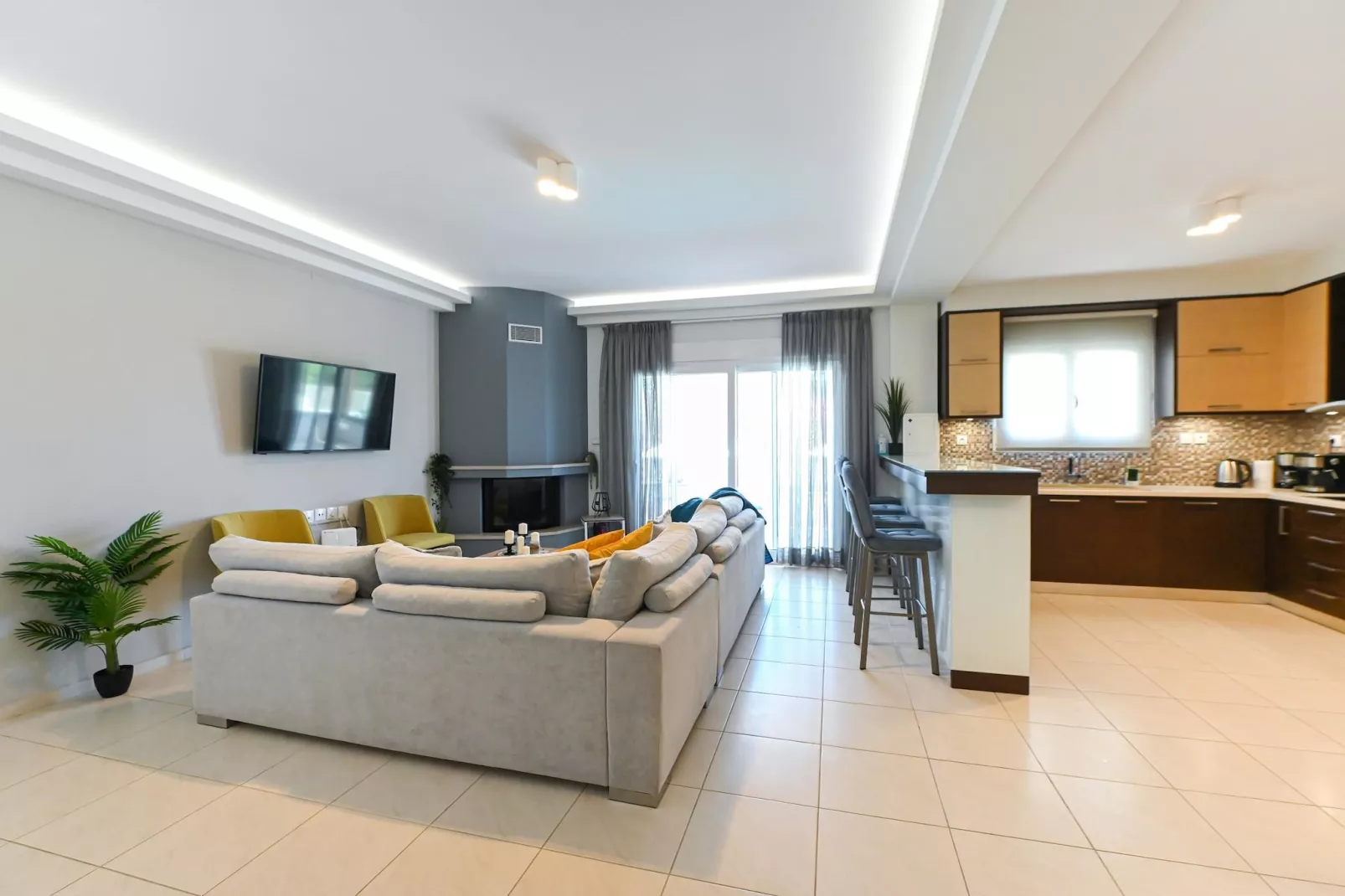 Seaview Villa Marije - Living room