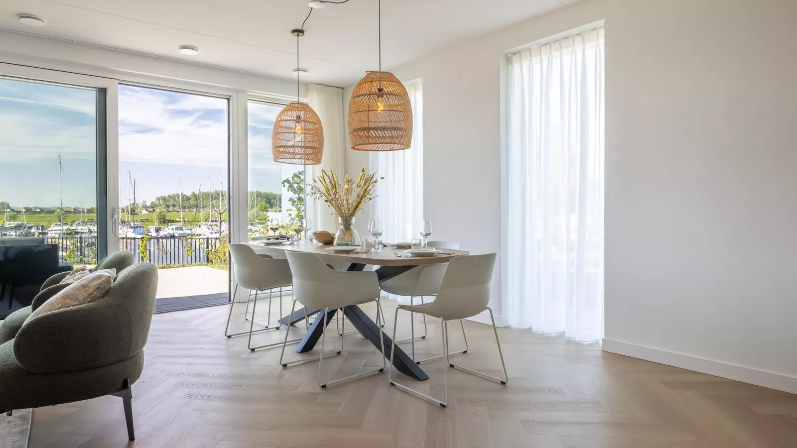 Marina House Kortgene - Dining room