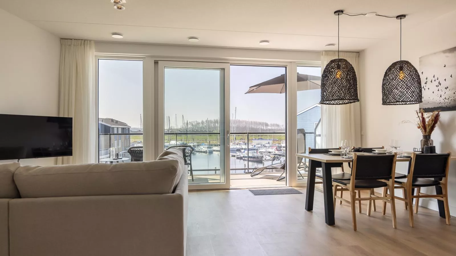 Marina Relax Suite Kortgene - Living room