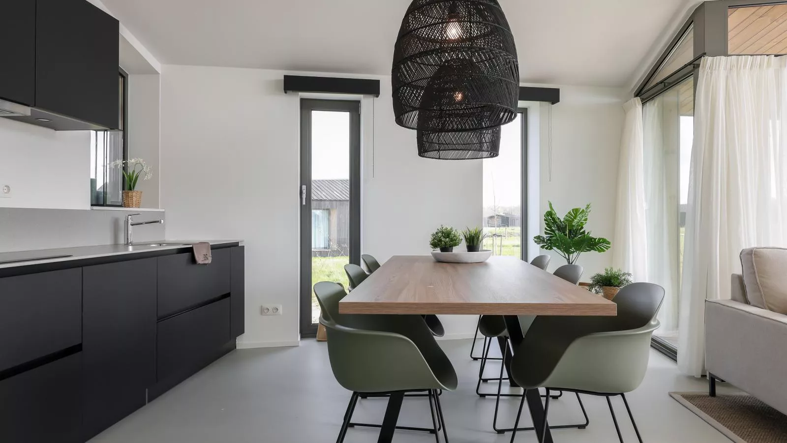 Natuurhuis Oeverlicht - Dining room