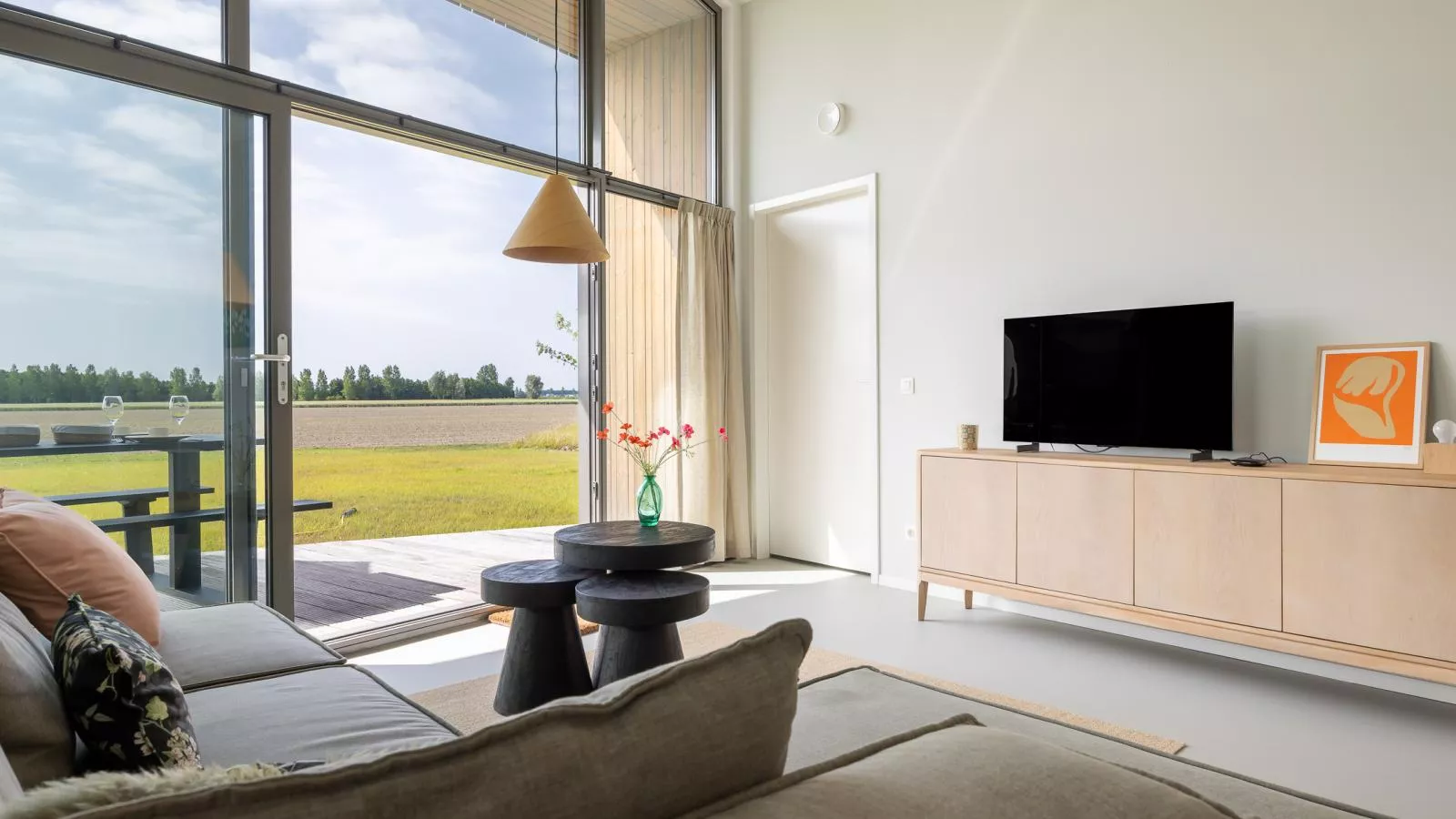 Natuurhuis Kreekrand - Aussicht Sommer