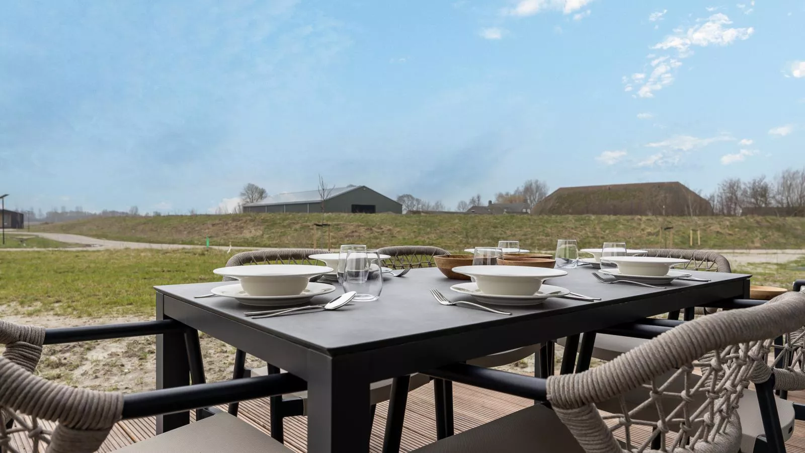 Natuurhuis Waterkant - Aussicht Sommer