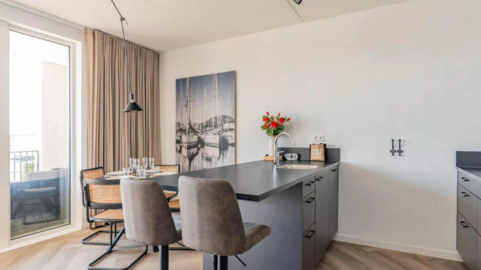 De Havenkamer - Küche