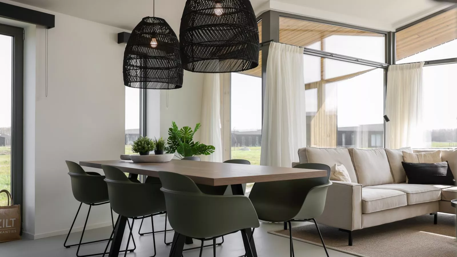 Natuurhuis Oeverlicht - Dining room