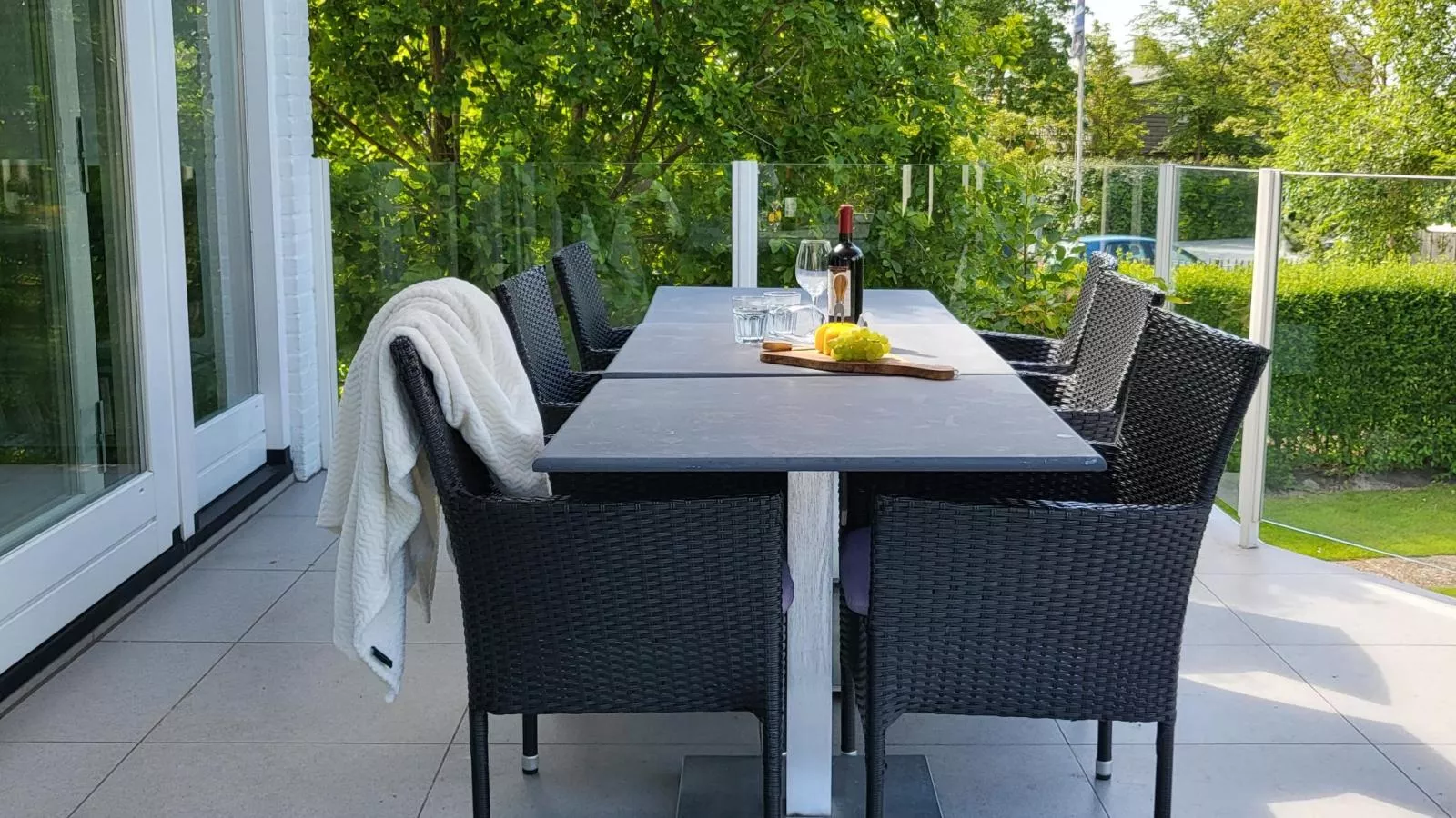 Meerzicht Schotsman - Terrasse/Balkon