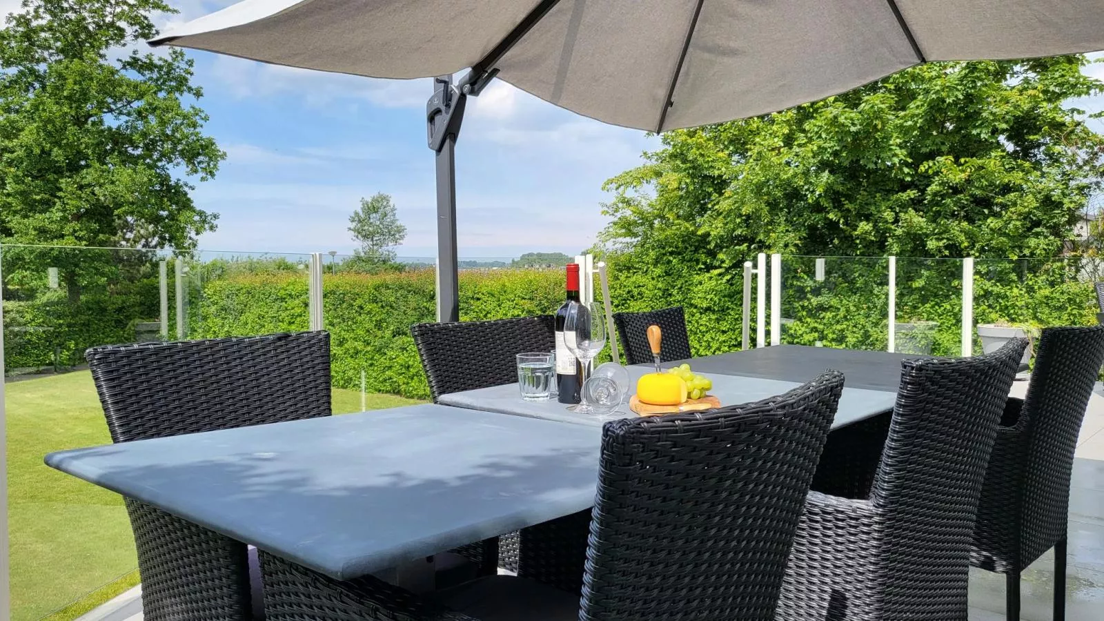 Meerzicht Schotsman - Garten Sommer