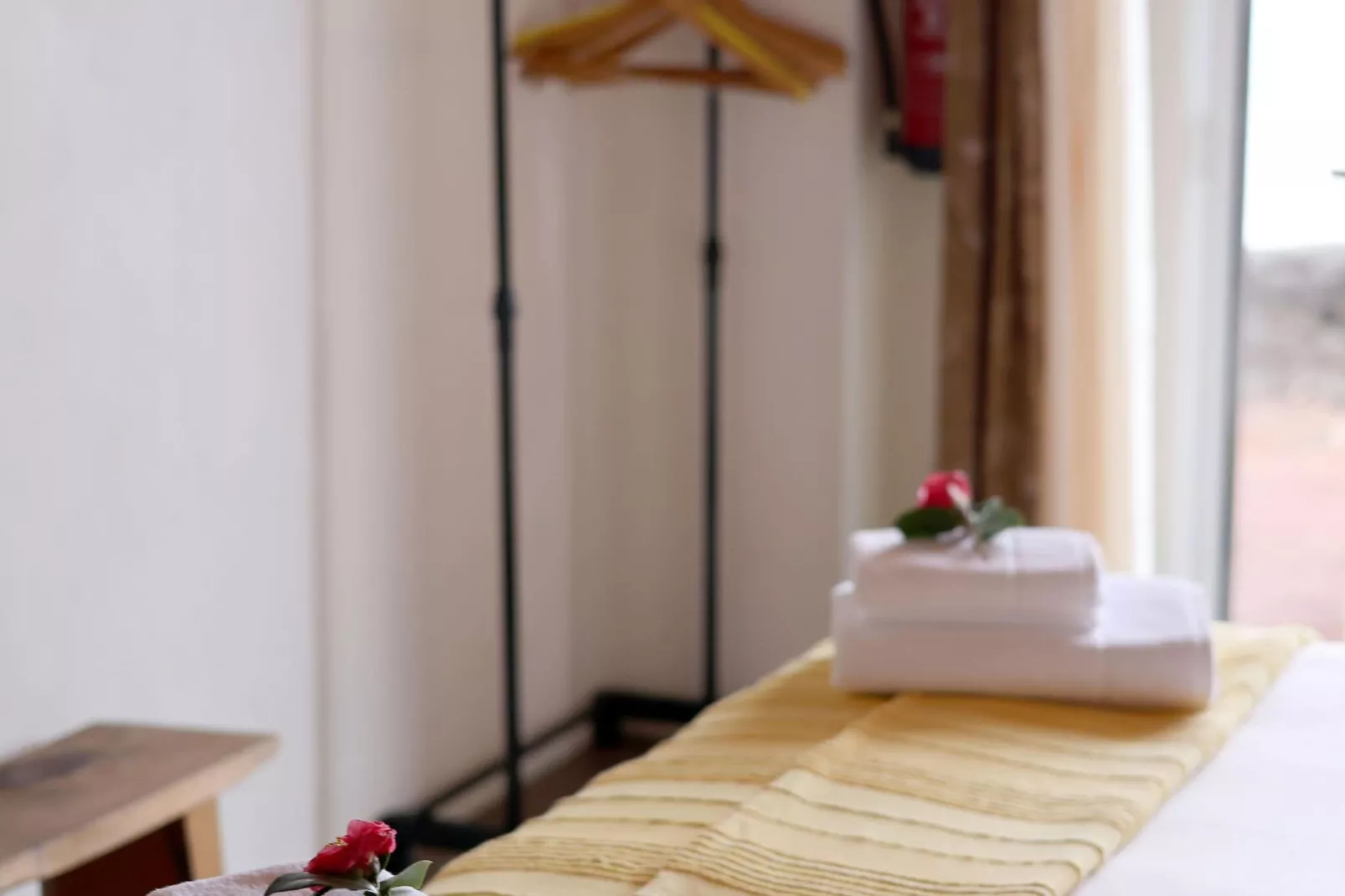 Small semi-detached holiday home in Santo Amaro-Bedroom
