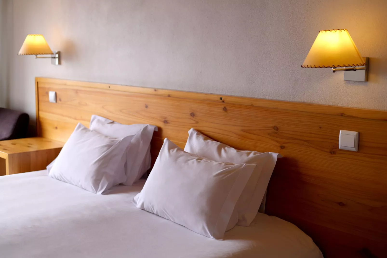 Small semi-detached holiday home in Santo Amaro-Bedroom