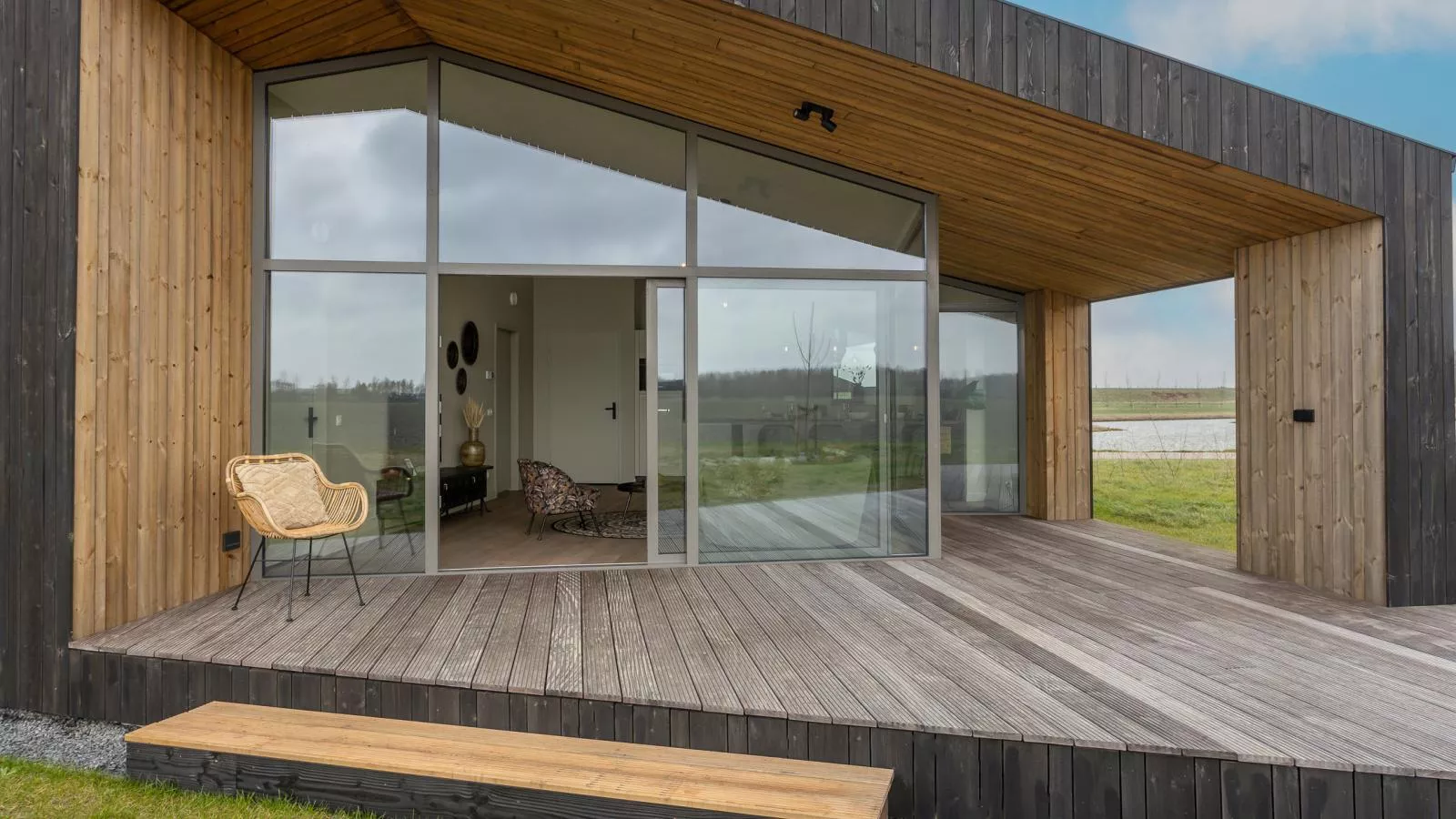 Natuurhuis Zilte stilte - Exterior in summer