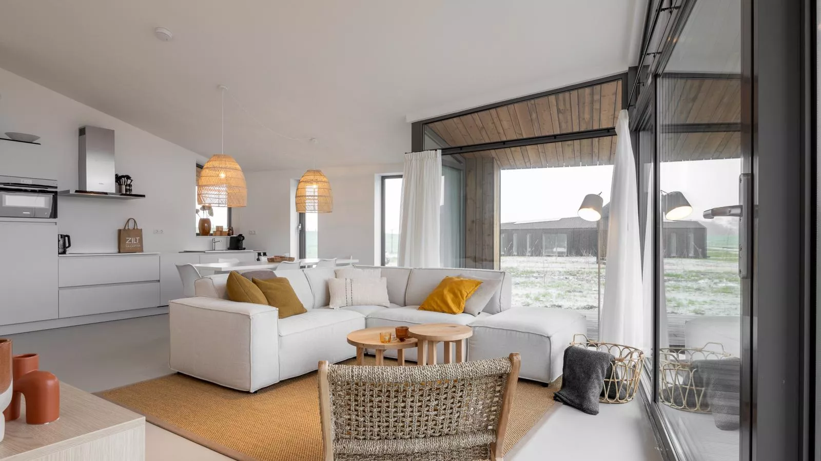 Natuur Waterkant - Wohnzimmer