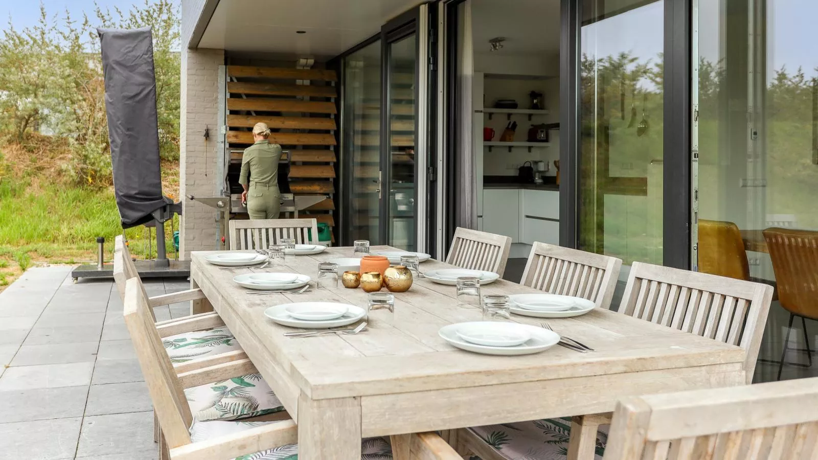 Duinvallei Lodge Zeeland - Gardens in summer