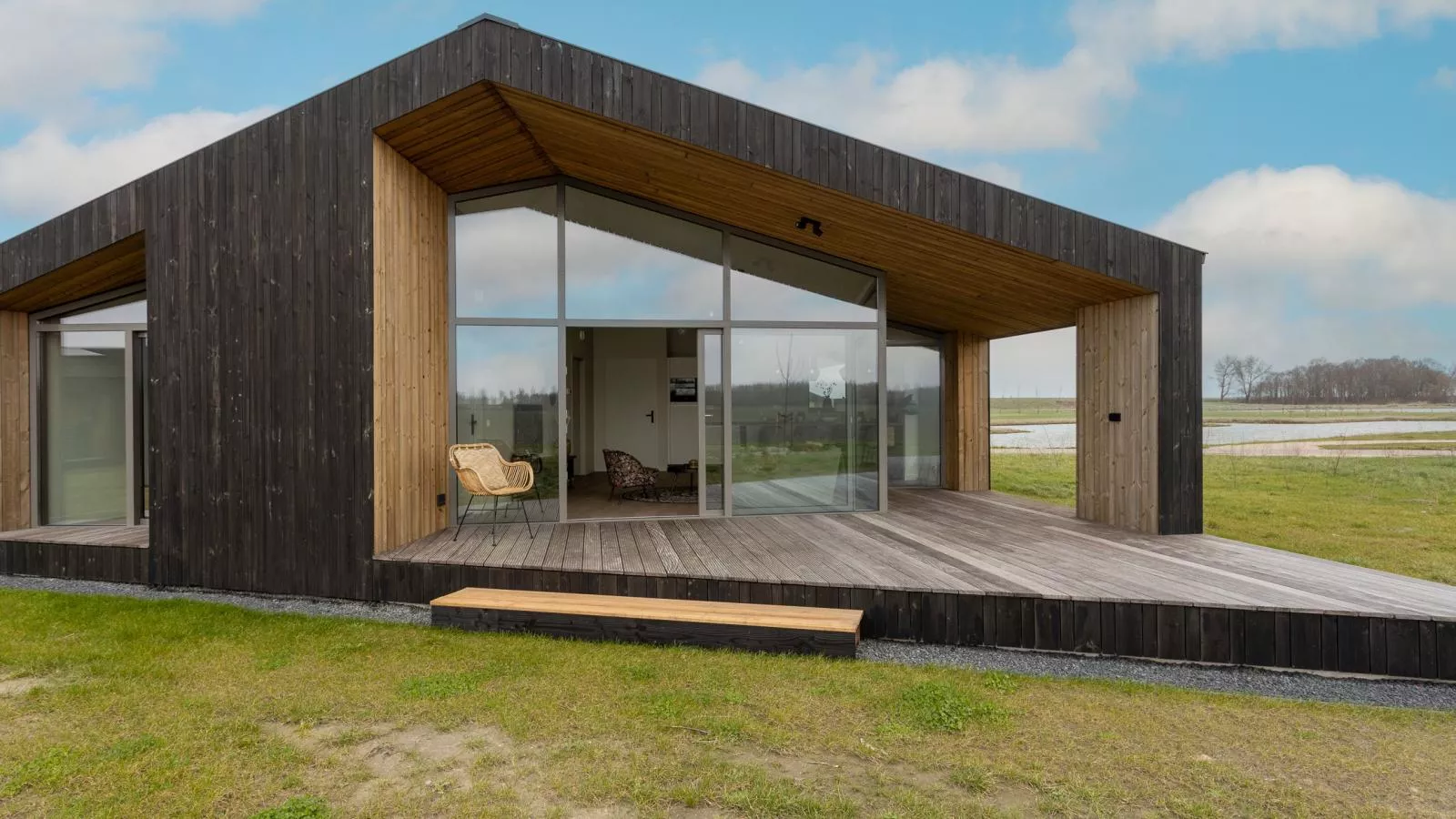 Natuurhuis Zilte stilte - Exterior in summer