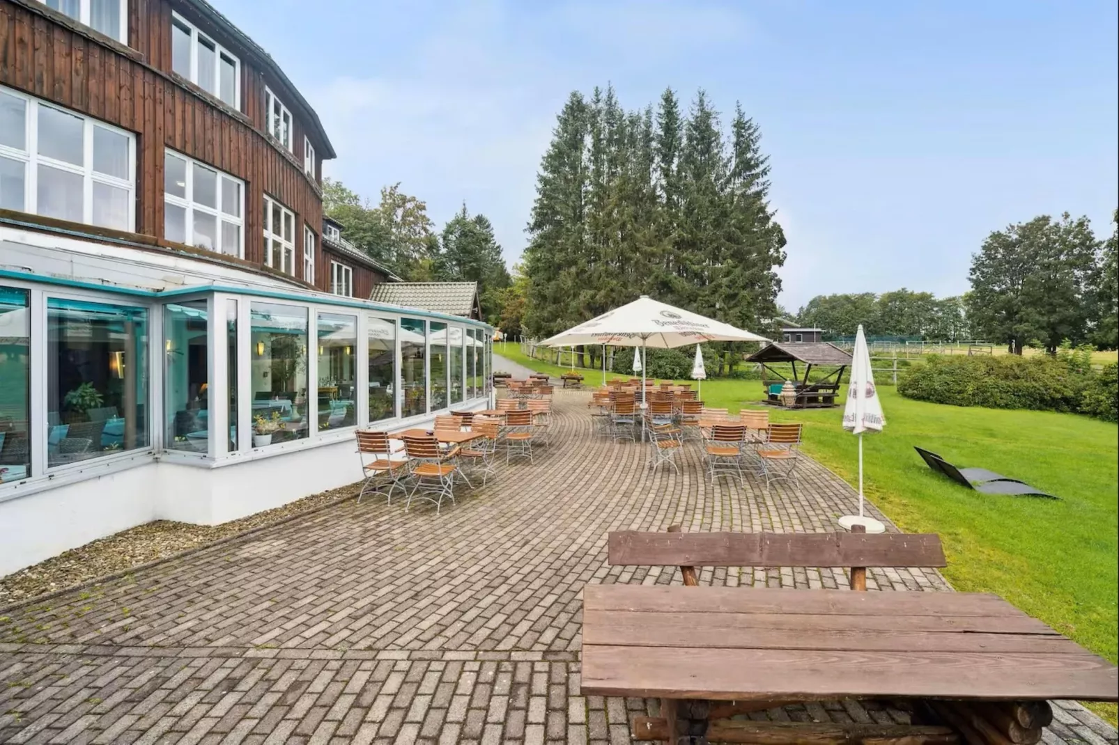 Hotel Harzhaus - Ferienhaus 1 - Terrasse