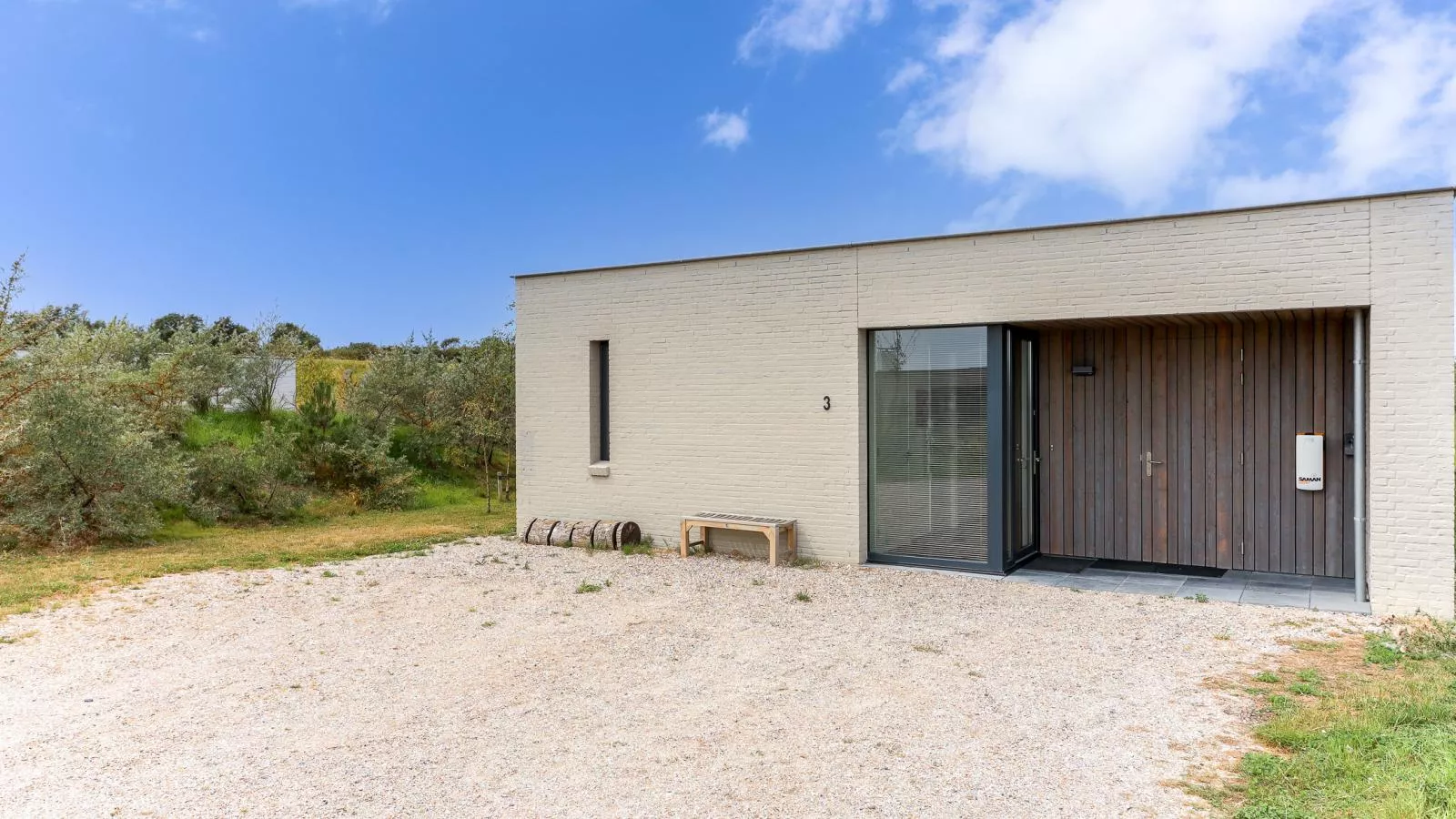 Duinvallei Lodge Zeeland - Exterior in summer
