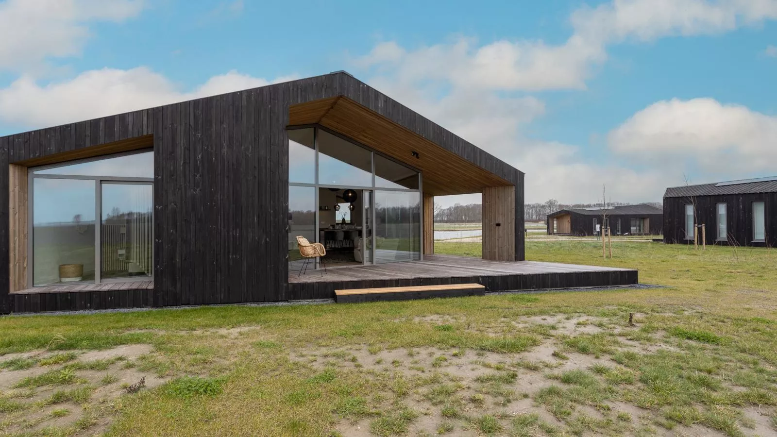 Natuurhuis Zilte stilte - Exterior in summer