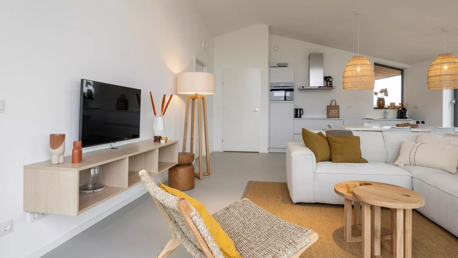 Natuur Waterkant - Wohnzimmer