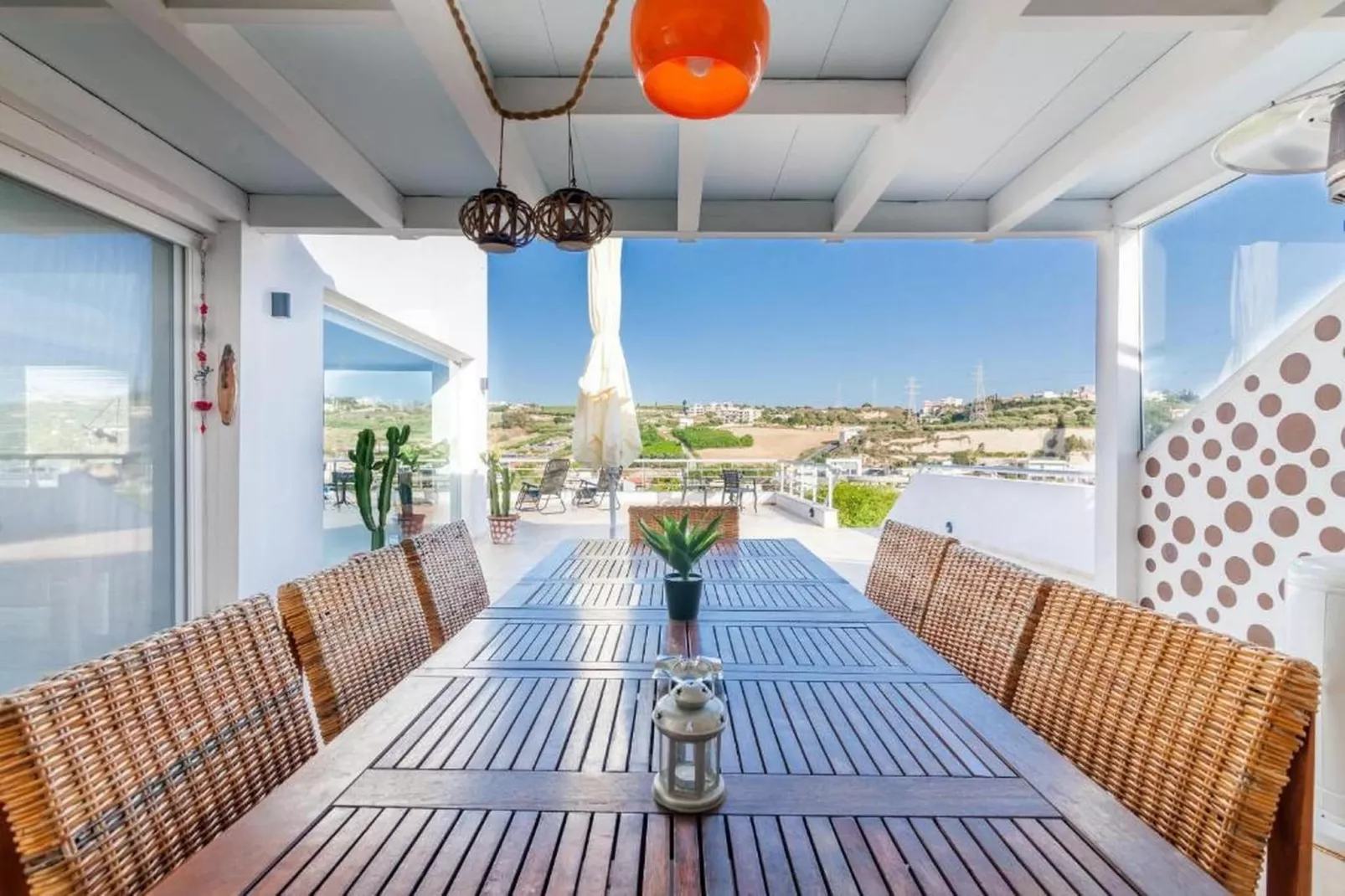 WhiteBlue Spa Villa - Terrace balcony