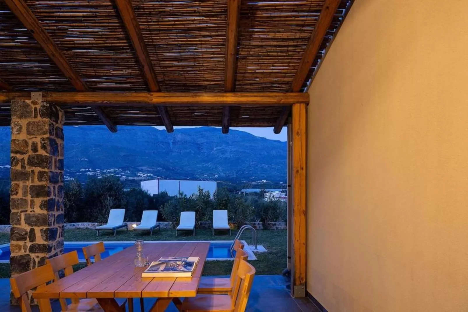 Kozilis Villas 3 - Terrasse / balcon