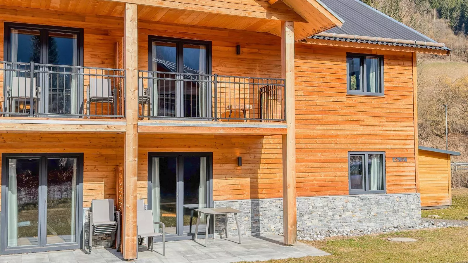 Seeblick - Außenbereich Sommer