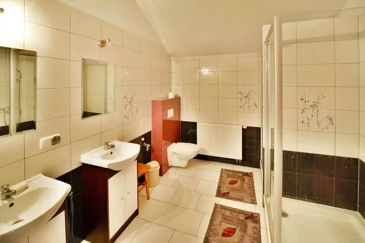 Mieszkanie wakacyjne dla 10 osób Biskupice-Bathroom
